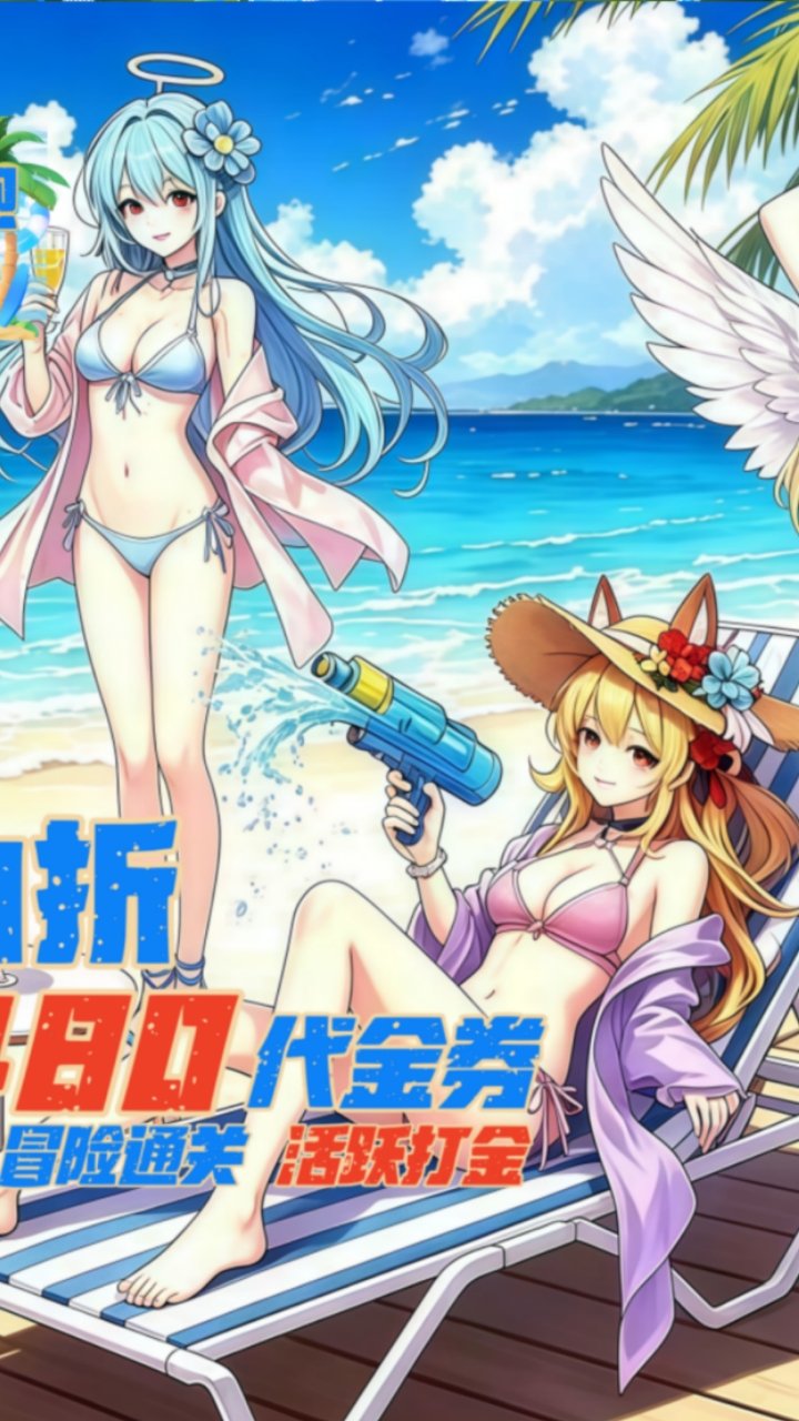 天天奔跑打怪兽0.1折女神打金_图片