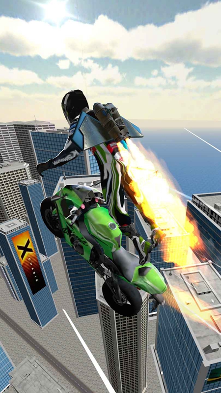 Bike Jump摩托车特技飞跃游戏_图片