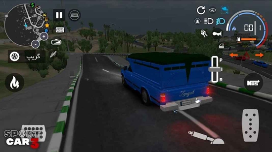 跑车3出租车与警车无限钻石最新版_图片