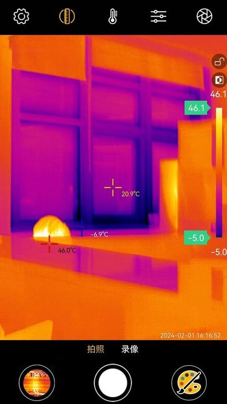 Xtherm智能手机热像仪_图片