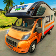 Caravan Driving Beach Resort Drive RV Camper Van(旅行车模拟游戏无限金币版)