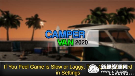 Caravan Driving Beach Resort Drive RV Camper Van(旅行车模拟游戏无限金币版)_图片