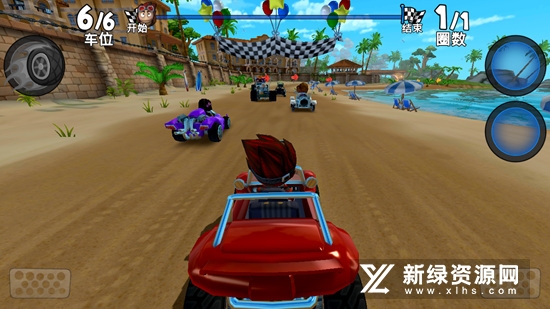 沙滩车竞速2官方最新安卓版(Beach Buggy Racing2)_图片