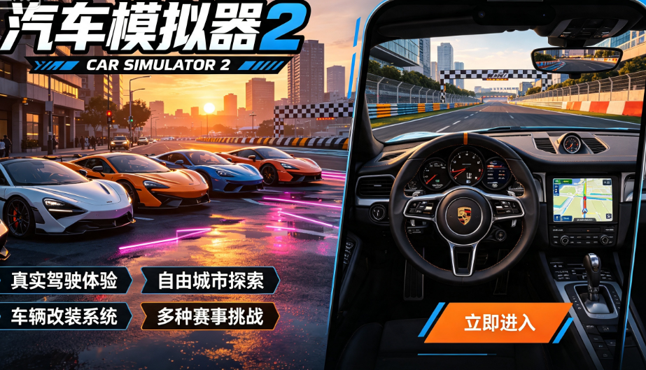 汽车模拟器2无限金币免费版