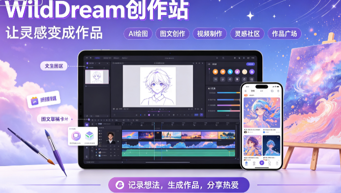 WildDream创作站安卓版 WildDream创作站安卓版