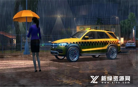 开放世界出租车模拟器破解版无限金币版_图片