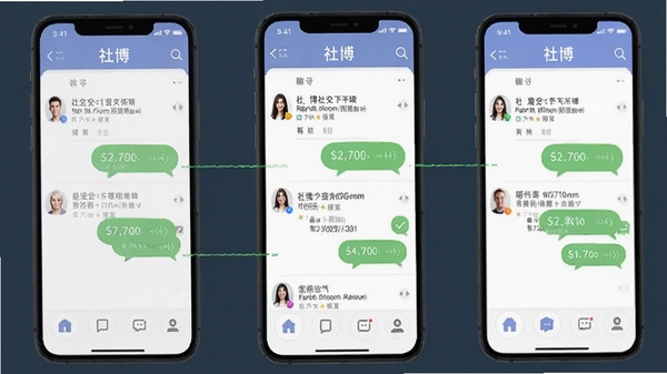 社博社交聊天软件界面展示图